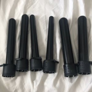 AMIKA interchangeable curling wands SET OF 6
